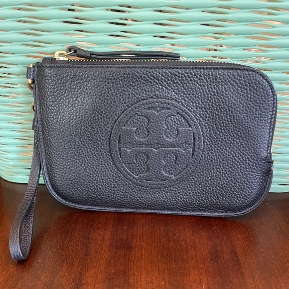 Tory Burch Perry Bombé Color-Block Wristlet - Picture 3 of 9